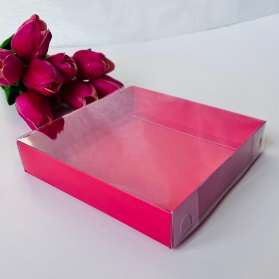 15x15x3 Asetat Kapaklı Kutu