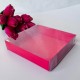 15x15x3 Asetat Kapaklı Kutu