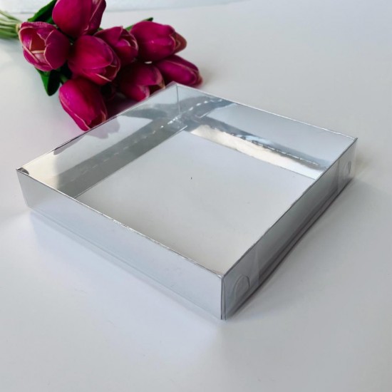 15x15x3 Asetat Kapaklı Kutu
