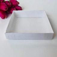 15x15x3 Asetat Kapaklı Kutu