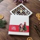 16 Bölmeli Bonbon Çikolata Kutusu-Yılbaşı Şeritli Noel Baba 16 Bölmeli Bonbon Çikolata Kutusu-Yılbaşı Şeritli Noel Baba