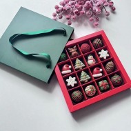 16 Bölmeli Çanta Model Bonbon Çikolata Kutusu-Yılbaşı 16 Bölmeli Çanta Model Bonbon Çikolata Kutusu-Yılbaşı