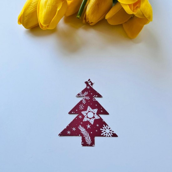 Etiket,Çam Ağacı Yıldız