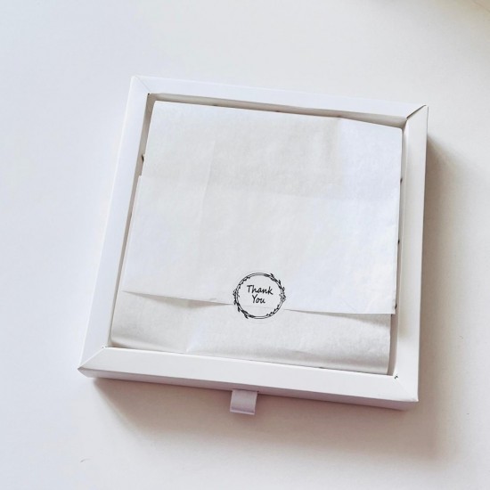 Yağlı Kağıt,16 Bölmeli Çikolata-Bonbon Kutusu Uyumlu 