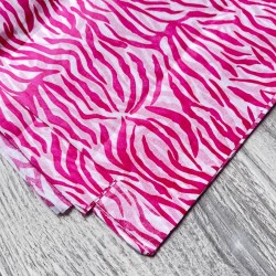 Pelur Kağıdı Fuşya Çizgili