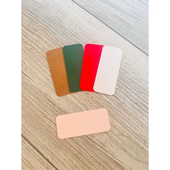 Etiket,Dikdörtgen Kart