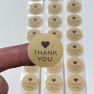 Sticker Kraft,Thank You Sticker Kraft,Thank You