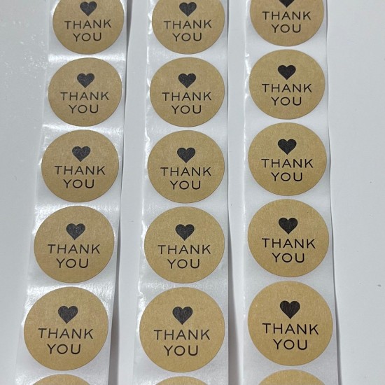 Sticker Kraft,Thank You