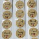 Sticker Kraft,Thank You 