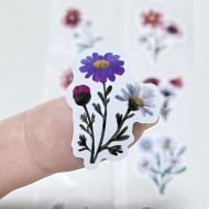Sticker Yapışkanlı,Çiçek Sticker Yapışkanlı,Çiçek