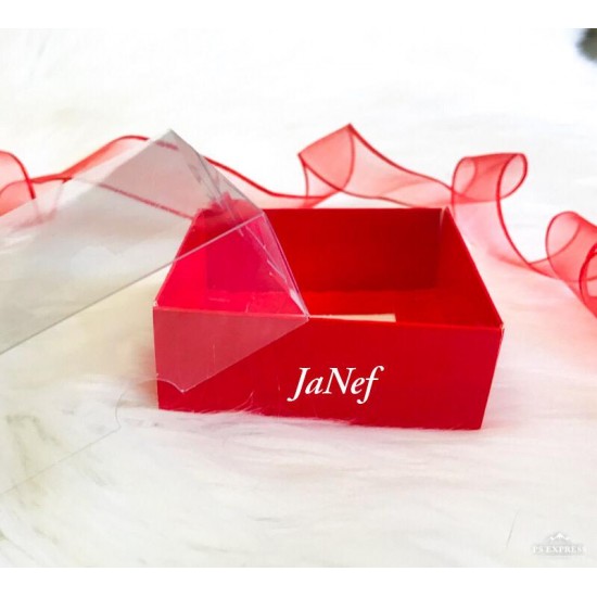 7x7x2,5 Asetat Kapaklı Kutu 7x7x2,5 Asetat Kapaklı Kutu