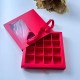 16 Bölmeli Pencereli Çanta Model Bonbon Çikolata Kutusu