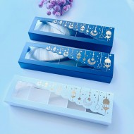 5 Bölmeli Ramazan Temalı Gold Yaldız Çikolata Kutusu