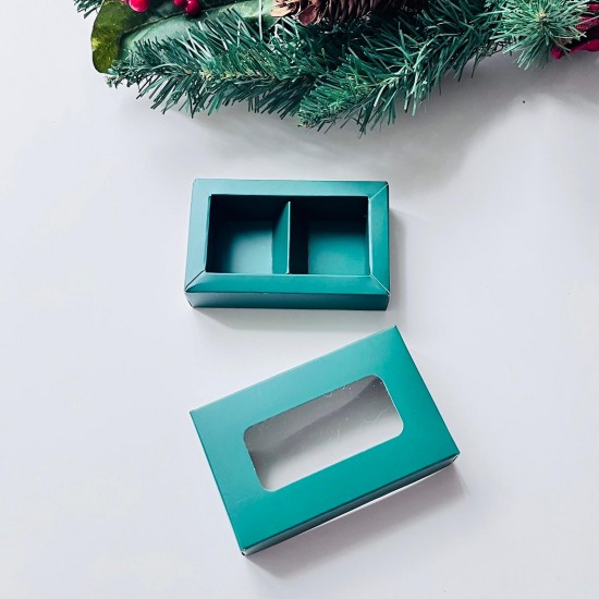 2 Bölmeli Bonbon Çikolata Kutusu