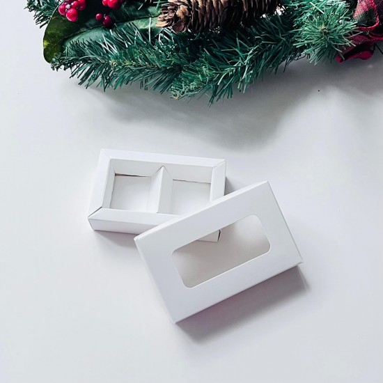 2 Bölmeli Bonbon Çikolata Kutusu