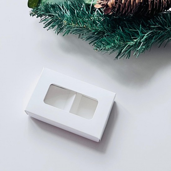 2 Bölmeli Bonbon Çikolata Kutusu