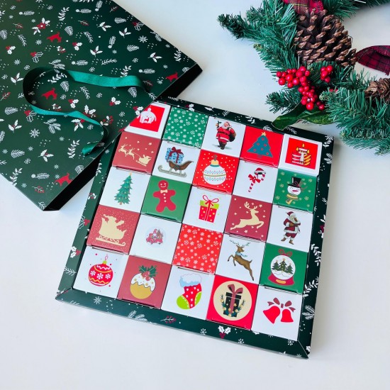 24 Gün Çikolata-Bonbon Kutusu (24 Days-Advent Takvimi) 24 Gün Çikolata-Bonbon Kutusu (24 Days-Advent Takvimi)