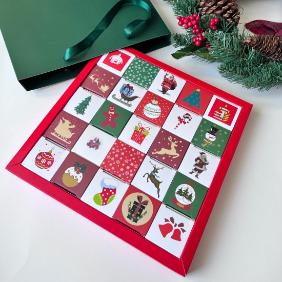 24 Gün Çikolata-Bonbon Kutusu (24 Days-Advent Takvimi) 24 Gün Çikolata-Bonbon Kutusu (24 Days-Advent Takvimi)
