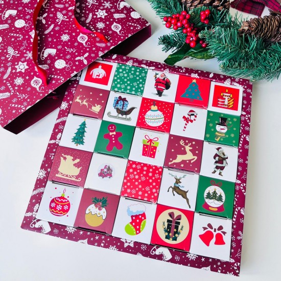 24 Gün Çikolata-Bonbon Kutusu (24 Days-Advent Takvimi) 24 Gün Çikolata-Bonbon Kutusu (24 Days-Advent Takvimi)