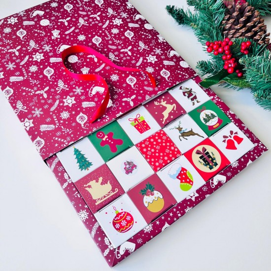 24 Gün Çikolata-Bonbon Kutusu (24 Days-Advent Takvimi) 24 Gün Çikolata-Bonbon Kutusu (24 Days-Advent Takvimi)