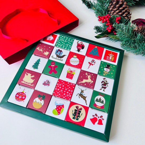 24 Gün Çikolata-Bonbon Kutusu (24 Days-Advent Takvimi) 24 Gün Çikolata-Bonbon Kutusu (24 Days-Advent Takvimi)