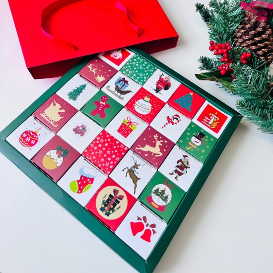 24 Gün Çikolata-Bonbon Kutusu (24 Days-Advent Takvimi) 24 Gün Çikolata-Bonbon Kutusu (24 Days-Advent Takvimi)