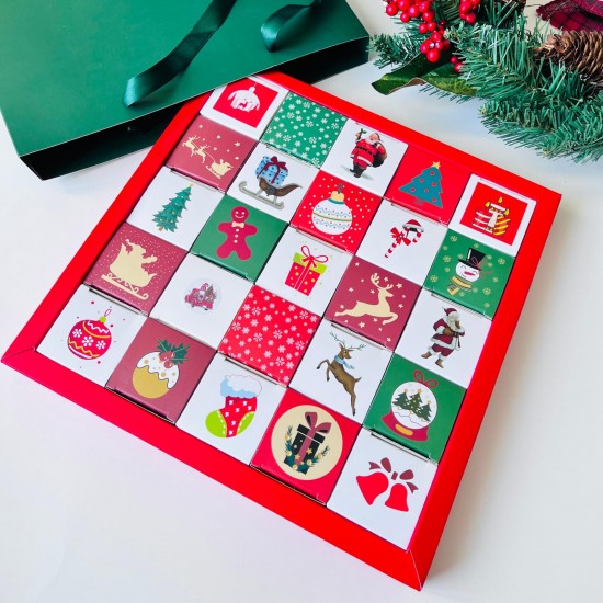 24 Gün Çikolata-Bonbon Kutusu (24 Days-Advent Takvimi) 24 Gün Çikolata-Bonbon Kutusu (24 Days-Advent Takvimi)