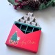 12 Bölmeli Zarf Tasarım-Yeniyıl Temalı Desen 2