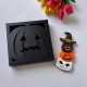 16 Bölmeli Bal Kabağı Tasarım Halloween Çikolata Kutusu-Madlen Uyumlu