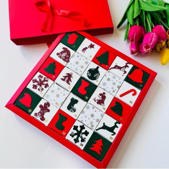 24 Gün Çikolata-Bonbon Kutusu (24  Days-Advent Takvimi)
