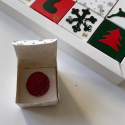 24 Gün(24  Days-Advent Takvimi) Çikolata-Bonbon-Kurabiye Kutusu 