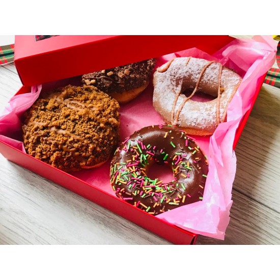 20x20x5 Karton Kutu Yılbaşı 