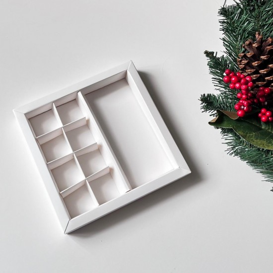 Karton Seperatör-16 Bölmeli Bonbon Kutusu Uyumlu (Kutusuz)