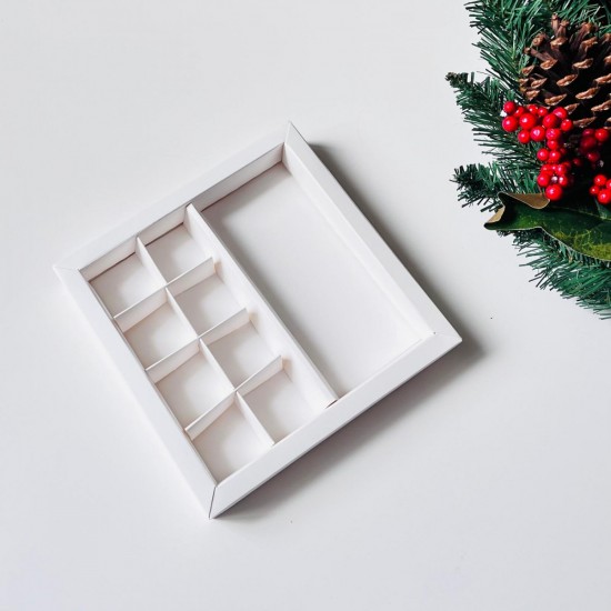 Karton Seperatör-16 Bölmeli Bonbon Kutusu Uyumlu (Kutusuz)