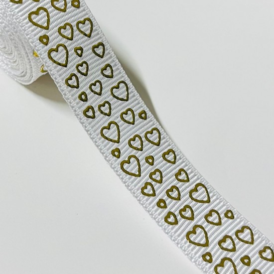 Grogren Kurdele,Kalp Desen (15 mm)