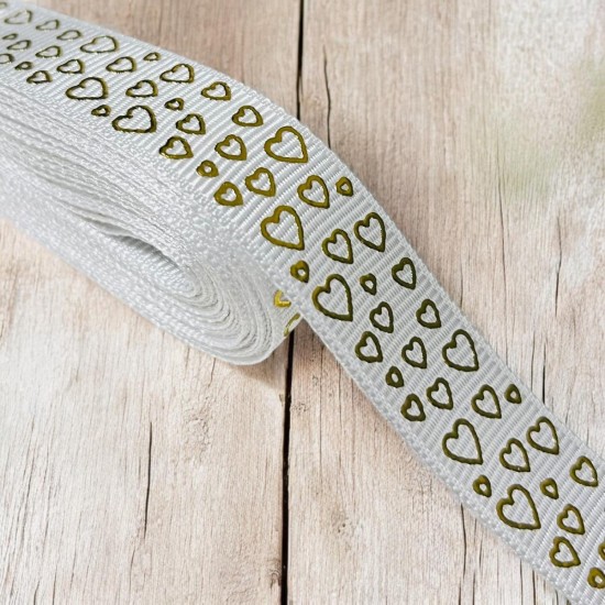 Grogren Kurdele,Kalp Desen (15 mm)