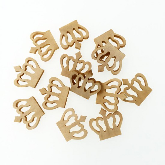 Ahşap Taç Dekor Natürel