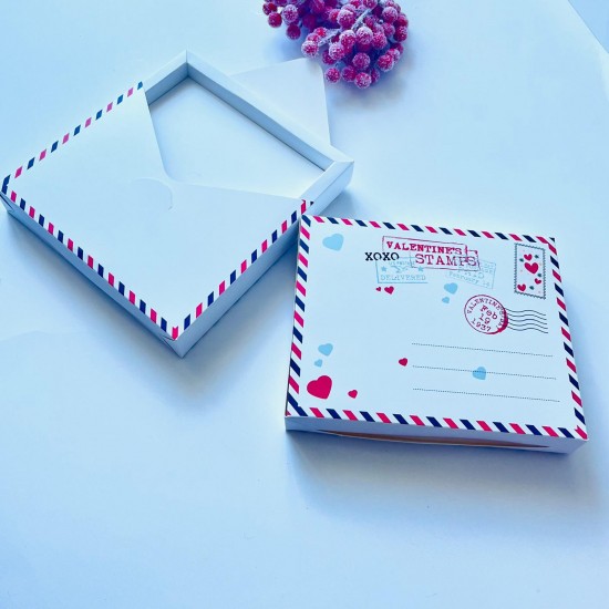 Zarf Tasarım Kurabiye-Stick Çikolata Kutusu