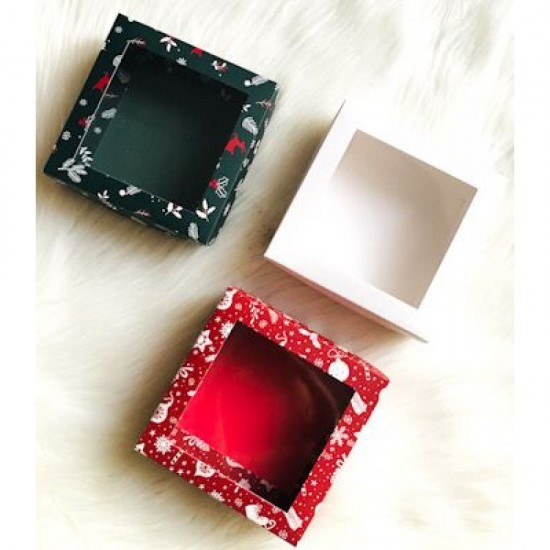 15x15x5 Pencereli Karton Kutu 15x15x5 Pencereli Karton Kutu