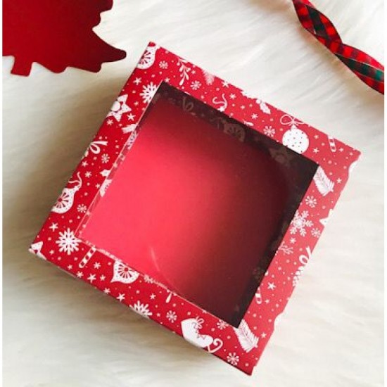 15x15x5 Pencereli Karton Kutu 15x15x5 Pencereli Karton Kutu