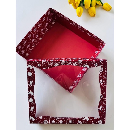 25x30x9 Pencereli Karton Kutu 