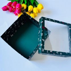 21x21x8 Pencereli Karton Kutu