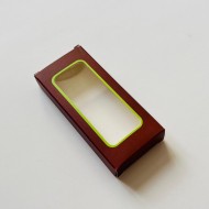 5,5x12x2 Pencereli Karton Kutu-Çizgi Detay 5,5x12x2 Pencereli Karton Kutu-Çizgi Detay
