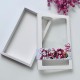 Yılbaşı Temalı Pencereli Kutu 18x30x2,5 cm-Kardan Adam Yılbaşı Temalı Pencereli Kutu 18x30x2,5 cm-Kardan Adam
