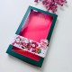 Yılbaşı Temalı Pencereli Kutu 18x30x2,5 cm-Kardan Adam Yılbaşı Temalı Pencereli Kutu 18x30x2,5 cm-Kardan Adam