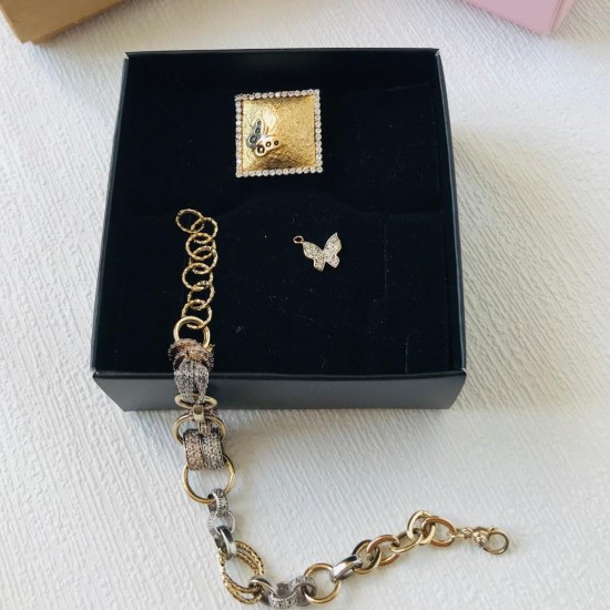 Takı Kutusu Karton Süngerli 8x8x3,5