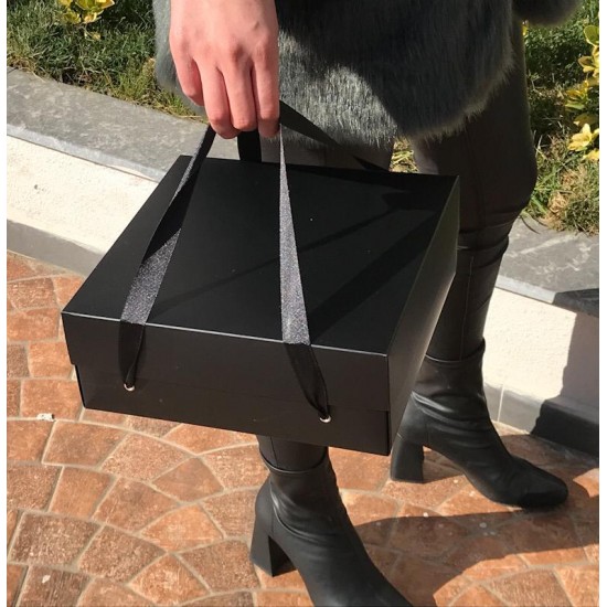 25x25x10 Karton Taşıma Kutusu-4 Bölmeli