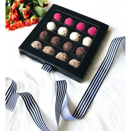 Grogren Kurdele,Çizgili Siyah-Beyaz (25 mm)