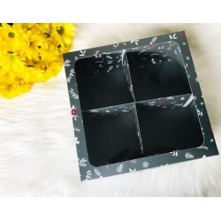25x25x10 Pencereli Kutu Yılbaşı Desen-4 Bölmeli 25x25x10 Pencereli Kutu Yılbaşı Desen-4 Bölmeli