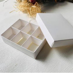 6 Bölmeli Karton Kutu